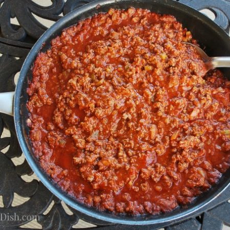 Homemade Sloppy Joes recipe