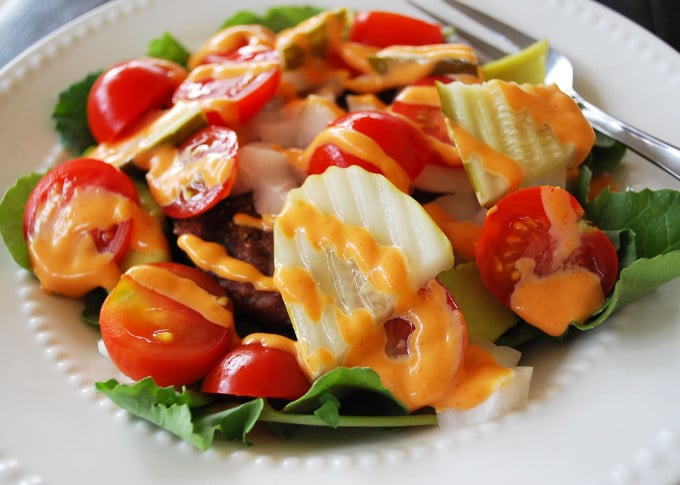 burger salad