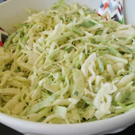 Caribbean Lime Coleslaw