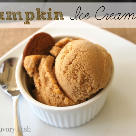 Pumpkin Ice Cream
