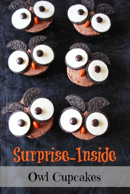 owl cupcakes