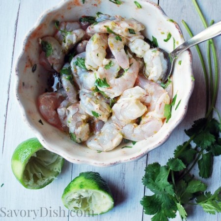 marinated shrimp