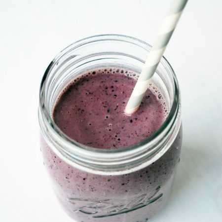Tropical Blueberry Smoothie