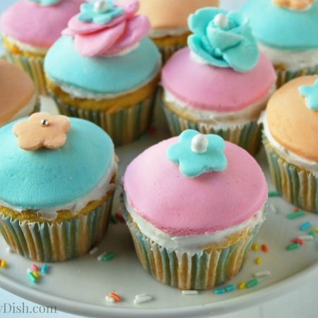 pillsbury cupcakes with fondant