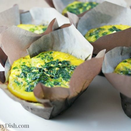 Easy Spinach Frittatas recipe