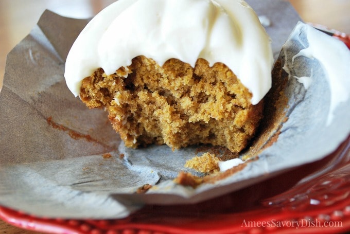 Heavenly Pumpkin Cupcakes 