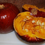 whole roasted pumpkin