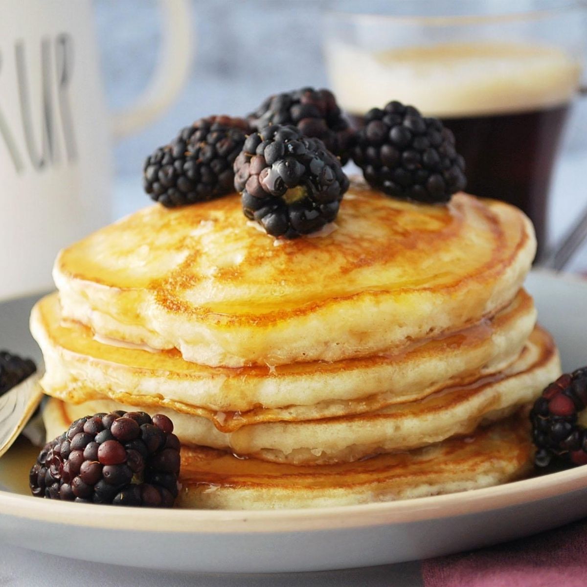 Amazing Clean Eating Buttermilk Pancakes Amee's Savory Dish