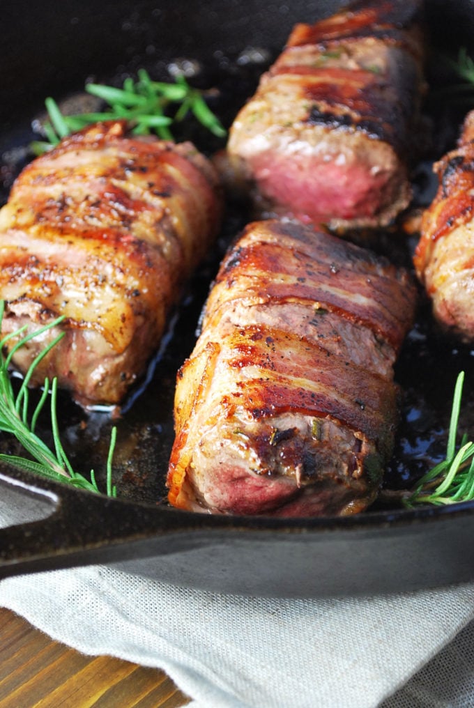 The best bacon-wrapped venison loin