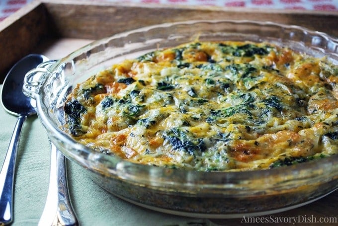 Delicious Crustless Spinach Quiche Protein-Packed low carb Crustless Spinach Quiche makes a healthy and easy meal