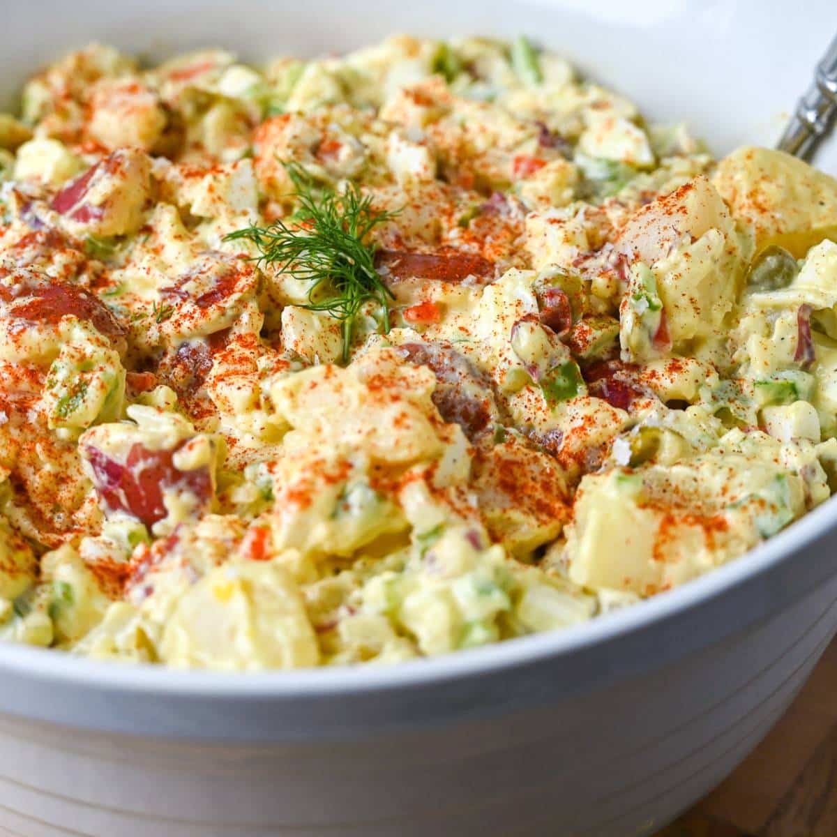 The Best Red Skin Potato Salad recipe Amee's Savory Dish