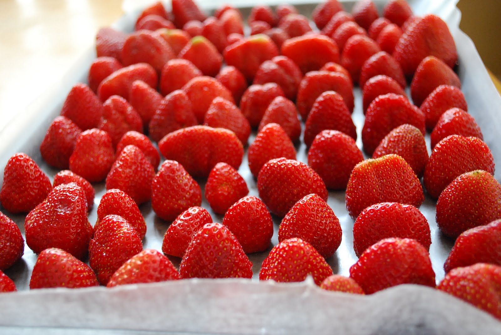 How To Freeze Fresh Strawberries Amee's Savory Dish