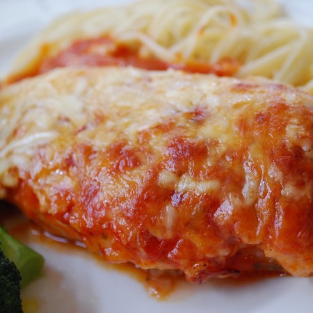 Easy Chicken Parmesan recipe- Amee's Savory Dish