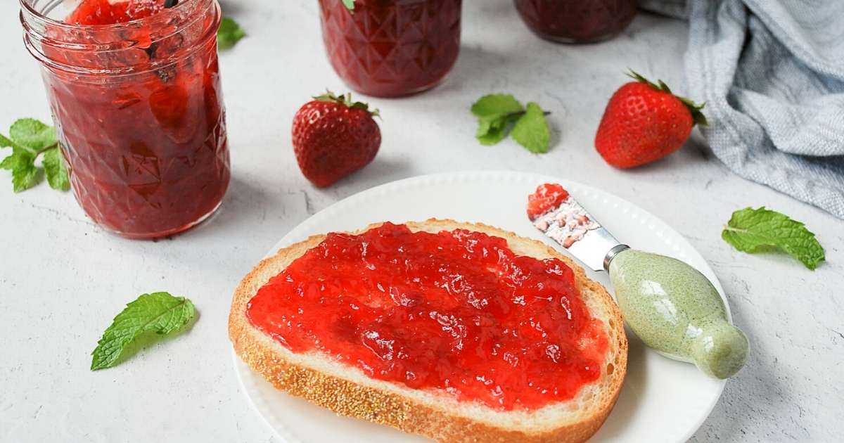 Low-Sugar Strawberry Freezer Jam - Wyse Guide