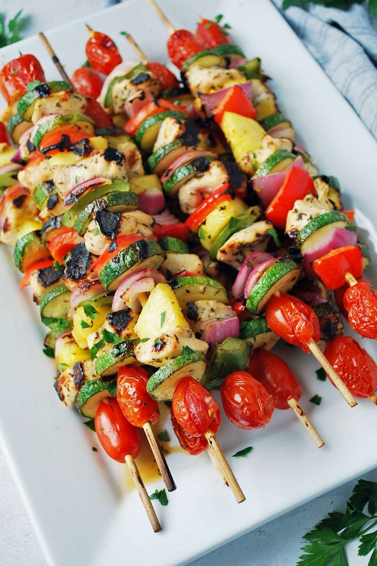 Grilled Honey Chicken Kabobs Amee's Savory Dish