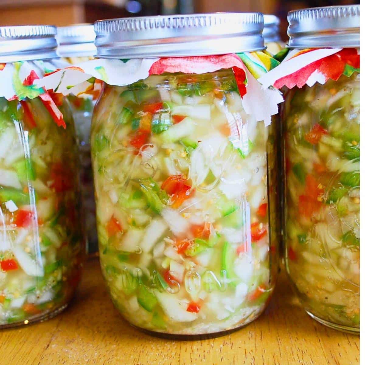 Cucumber Sweet Pepper Relish