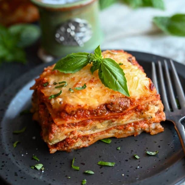 Pesto Lasagna Recipe- Amee's Savory Dish