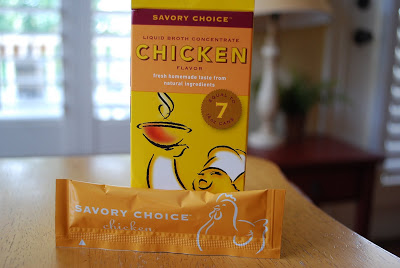 savory choice chicken broth concentrate package