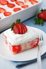 Old-Fashioned Jello Cake with Whipped Pudding Frosting