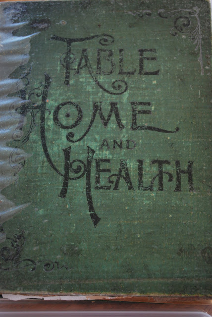 Vintage cookbook cover