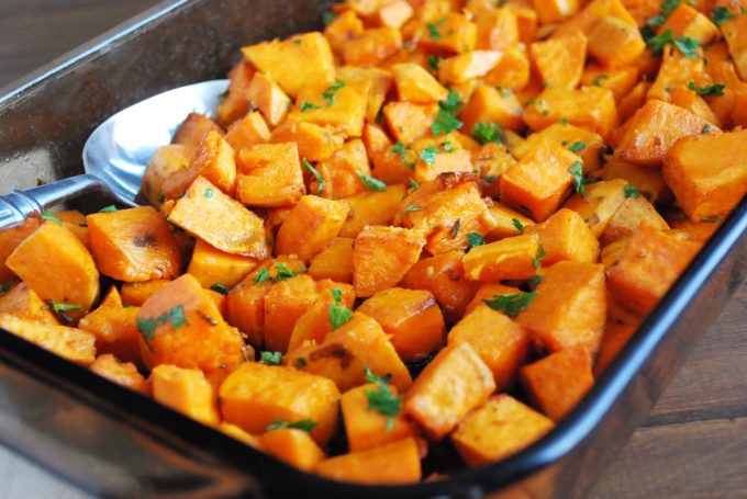 Rosemary Roasted Sweet Potatoes