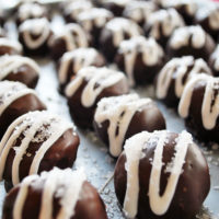 chocolate hazelnut crunch cake balls