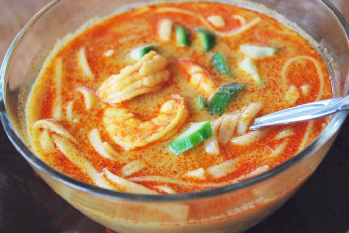 Thai Coconut Curry Soup With Shrimp Amee S Savory Dish