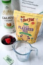 Mixed Berry Protein Shake Recipe- Amee's Savory Dish