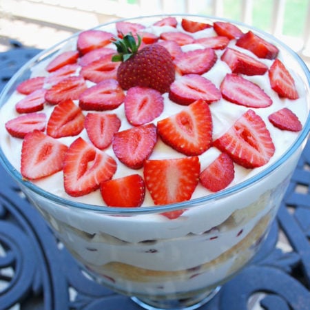 The Best Strawberry Tres Leche Trifle recipe- Amee's Savory Dish