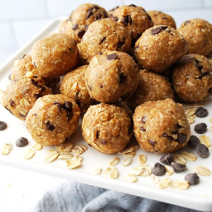 Chocolate Peanut Butter Bliss Balls- Amee's Savory Dish