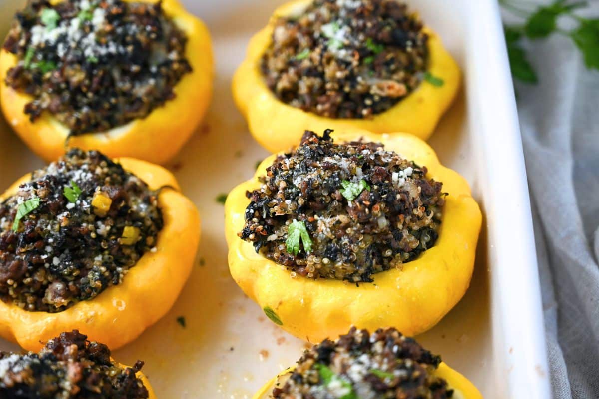 Delicious Stuffed Pattypan Squash Amee s Savory Dish delicious-stuffed-pattypan-squash-amee-s-savory-dish