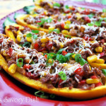 Stuffed Tex-Mex squash