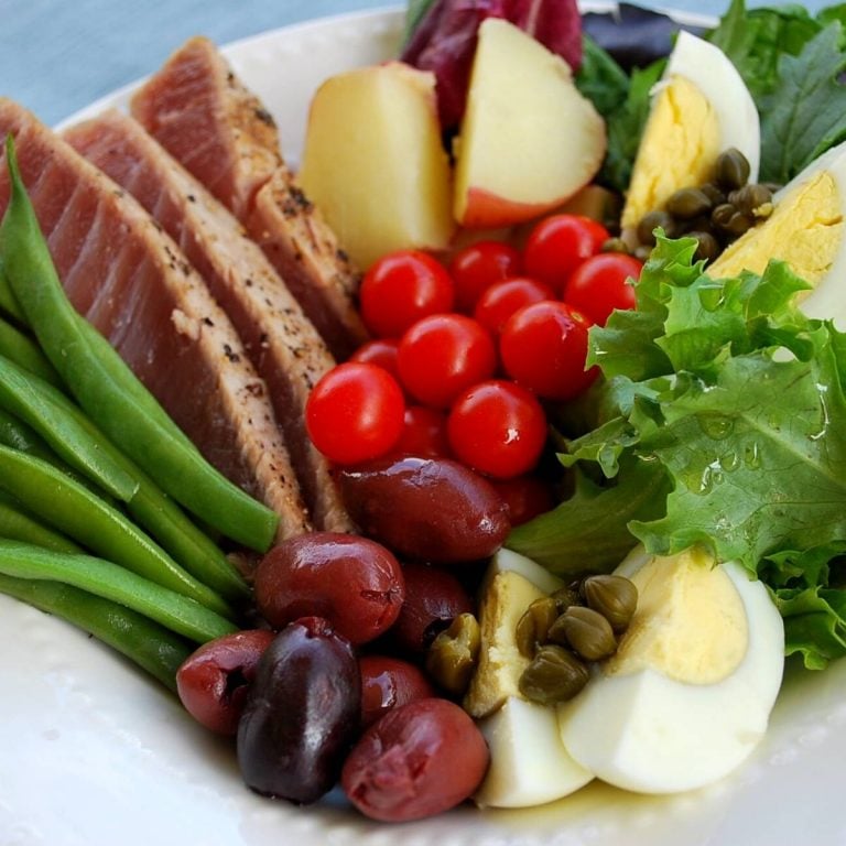 Simple Tuna Nicoise Salad