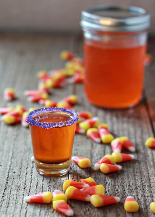 Candy Corn Infused Vodka