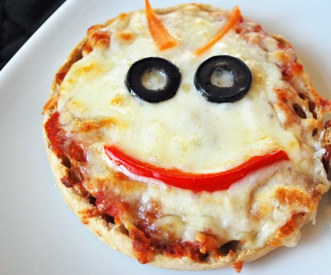 Fun Halloween Food Ideas- Not So Scary Monster Pizzas