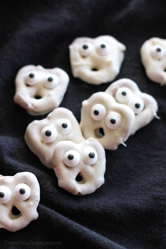 Screaming Ghost Pretzels 