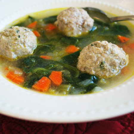 Paleo Meatball soup recipe