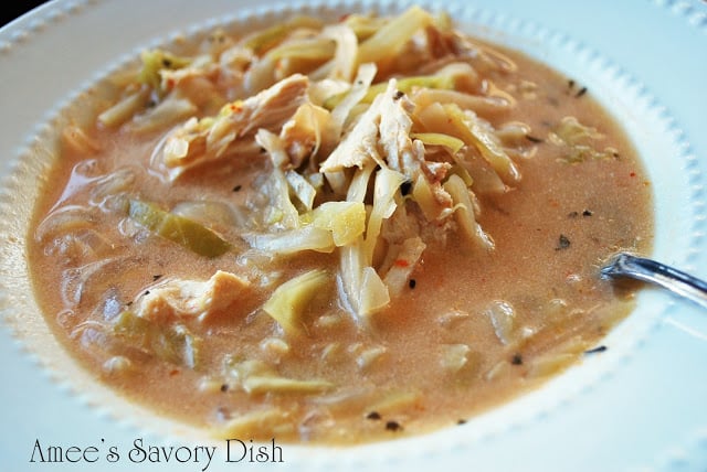 soup in a bowl