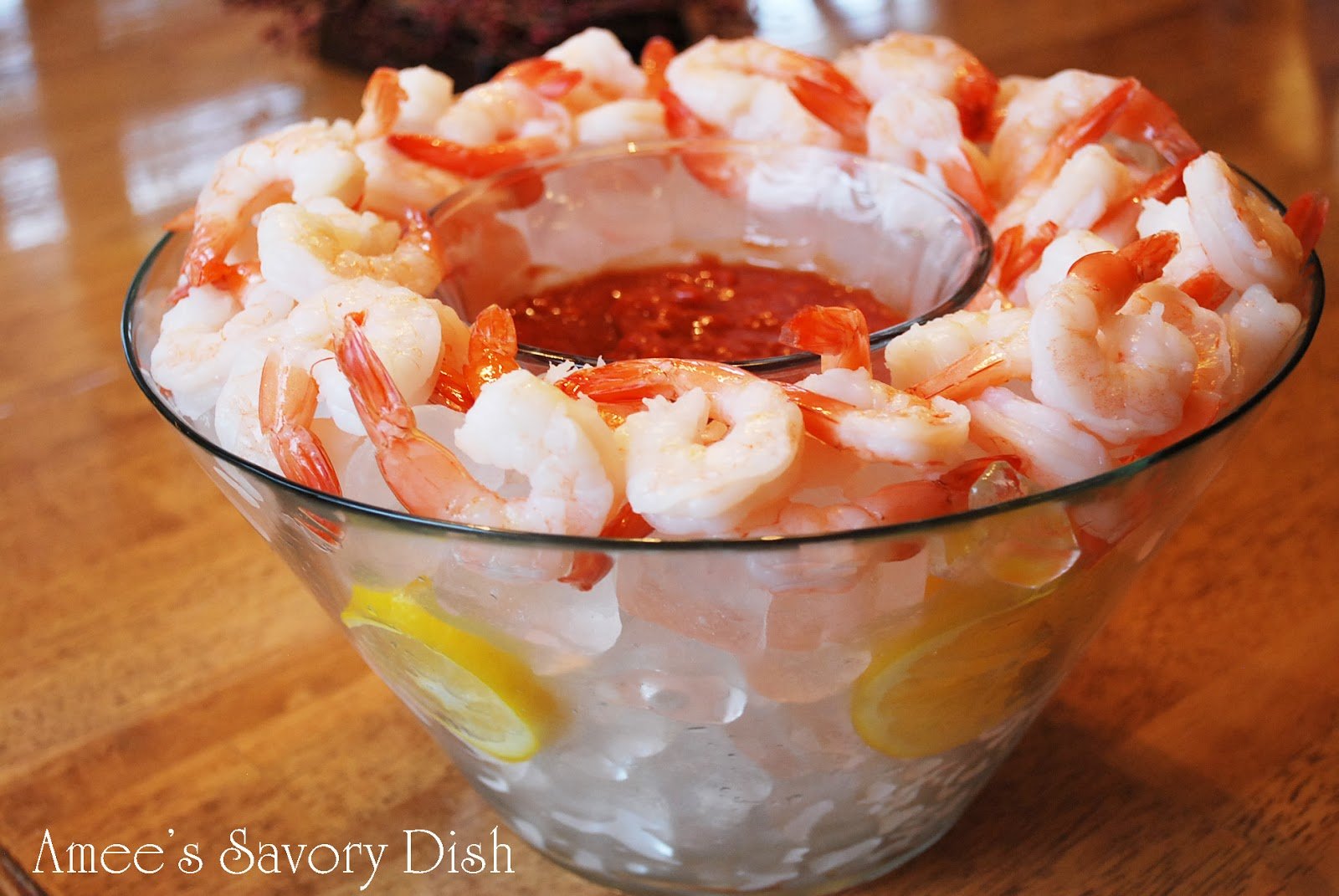 The Best Way to Serve Shrimp Cocktail-Amee's Savory Dish