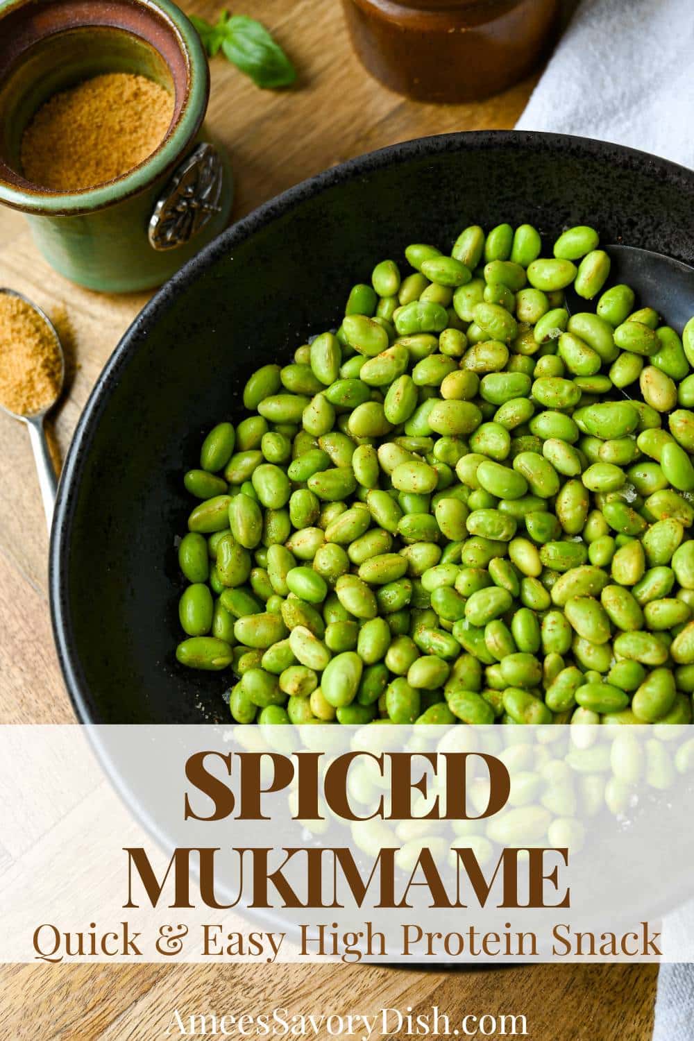 Mukimame (Shelled Edamame) is an easy-to-make, healthy appetizer or snack, and this guide has everything you need to know about it-recipe included. via @Ameessavorydish