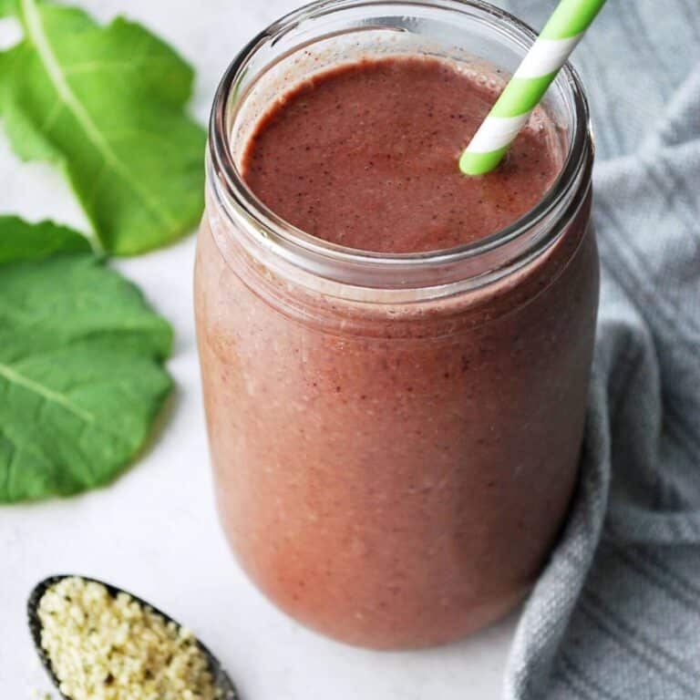 Morning Fruit and Veggie Smoothie {Vegan & Whole30 Approved}
