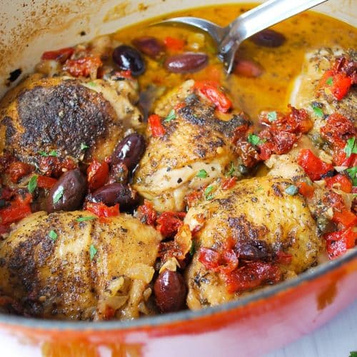 Low Carb Greek Chicken Stew - Amee's Savory Dish