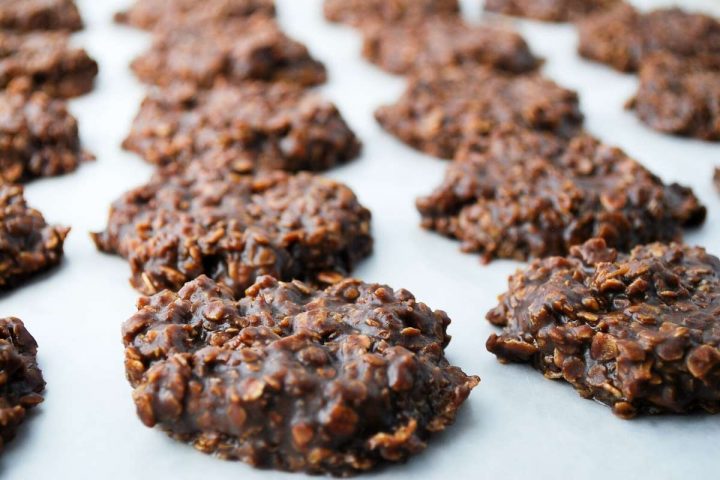 The Best Dairy-Free No-Bake Cookies- Amee's Savory Dish