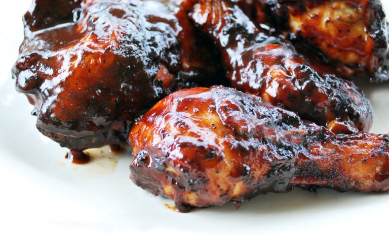 The Best Grilled Barbecue Chicken