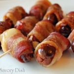 Bacon Wrapped Stuffed Dates
