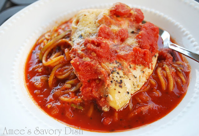 Simple Crockpot Italian Chicken