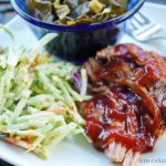 Crockpot Barbecue Pork plate