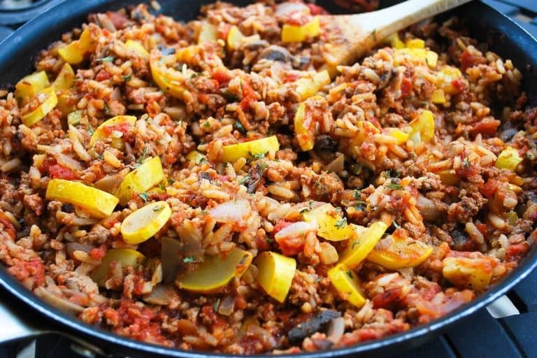 Easy Italian Ground Pork Skillet Amee's Savory Dish