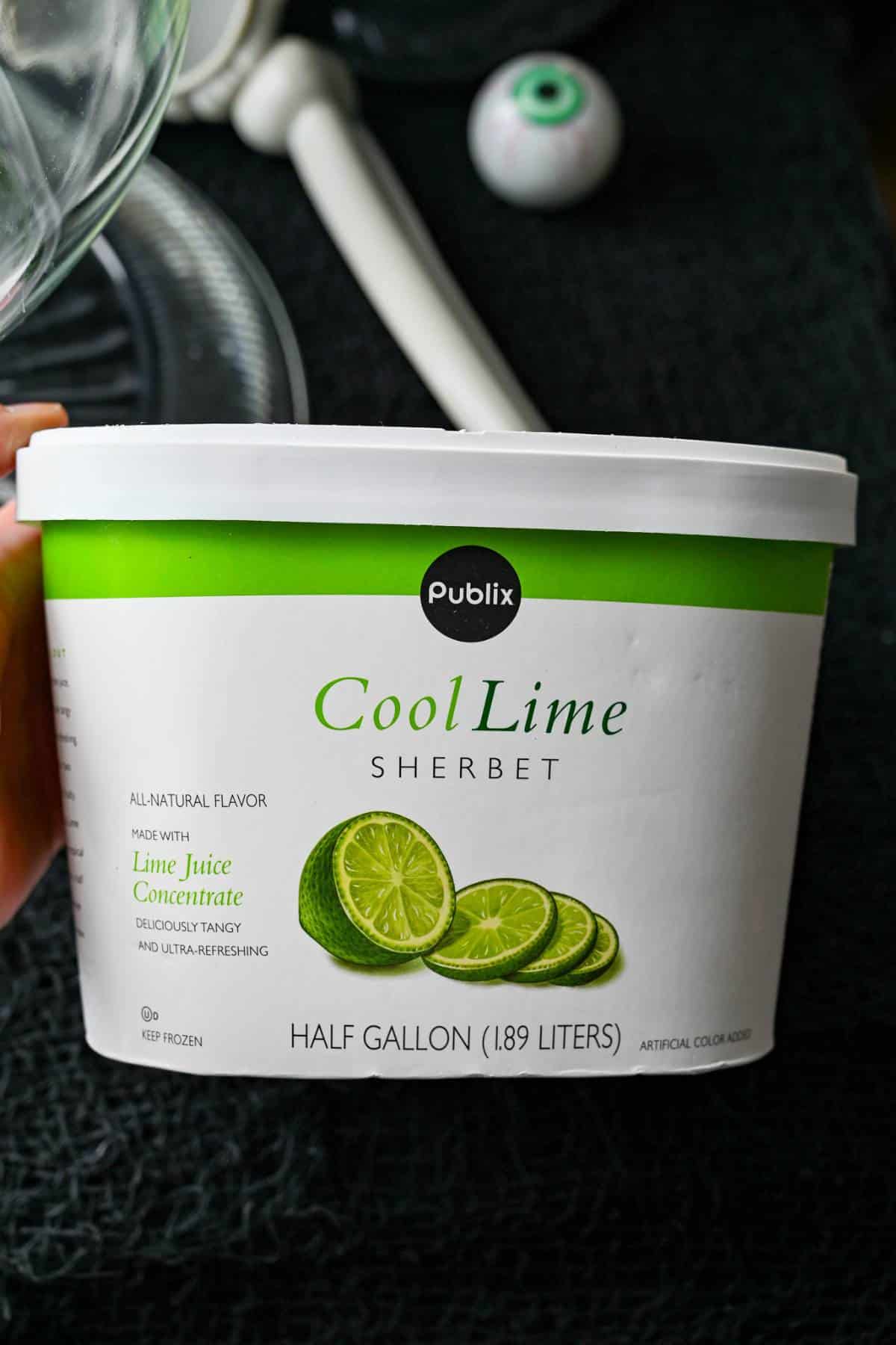 Publix cool lime sherbet