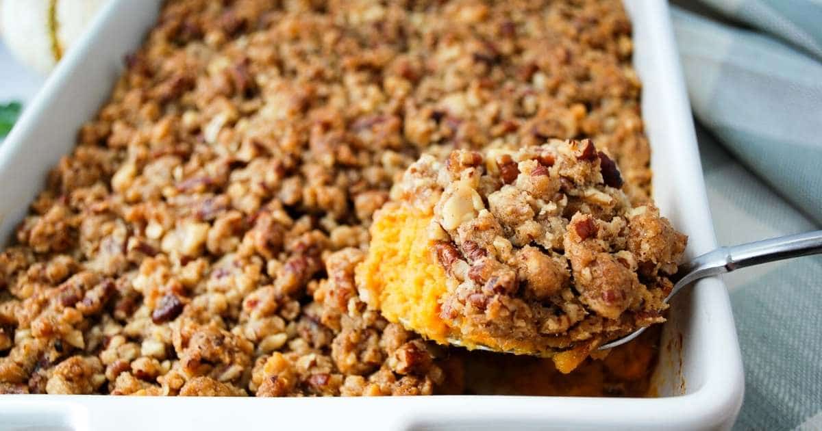 Gluten-Free Sweet Potato Casserole - Amee's Savory Dish